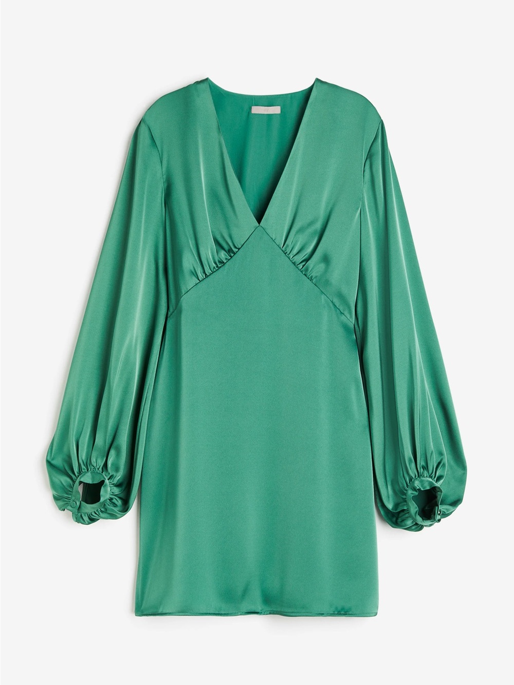 H&M Teal Long Sleeve Dress